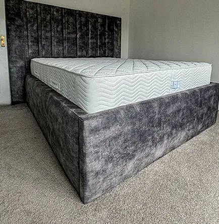 Santorini bed frame (with 5ft high headboard)