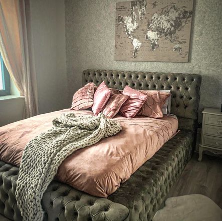 Vegas bed frame (54 inch high headboard)