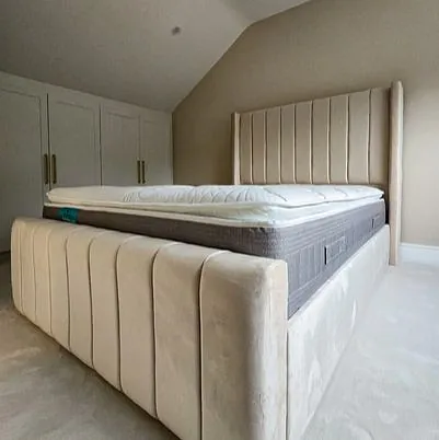 Lyons Wingback Bed frame