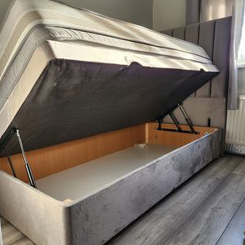 Ottoman divan - side opening